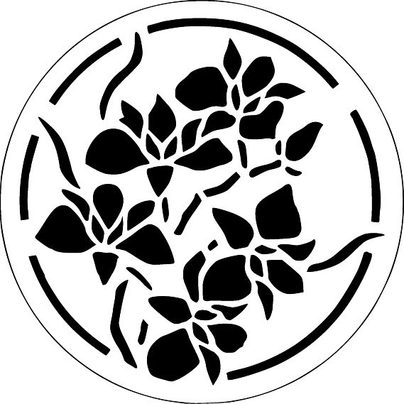 Free Scroll Saw Stencil Patterns Floral Trivet A10