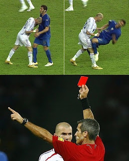 Zinedine Zidane's headbutt at the 2006 World Cup Final Zinedine Zidane's headbutt at the 2006 World Cup Final
