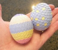 Paper Hole Punch Easter Eggs Paper Hole Punch Easter Eggs