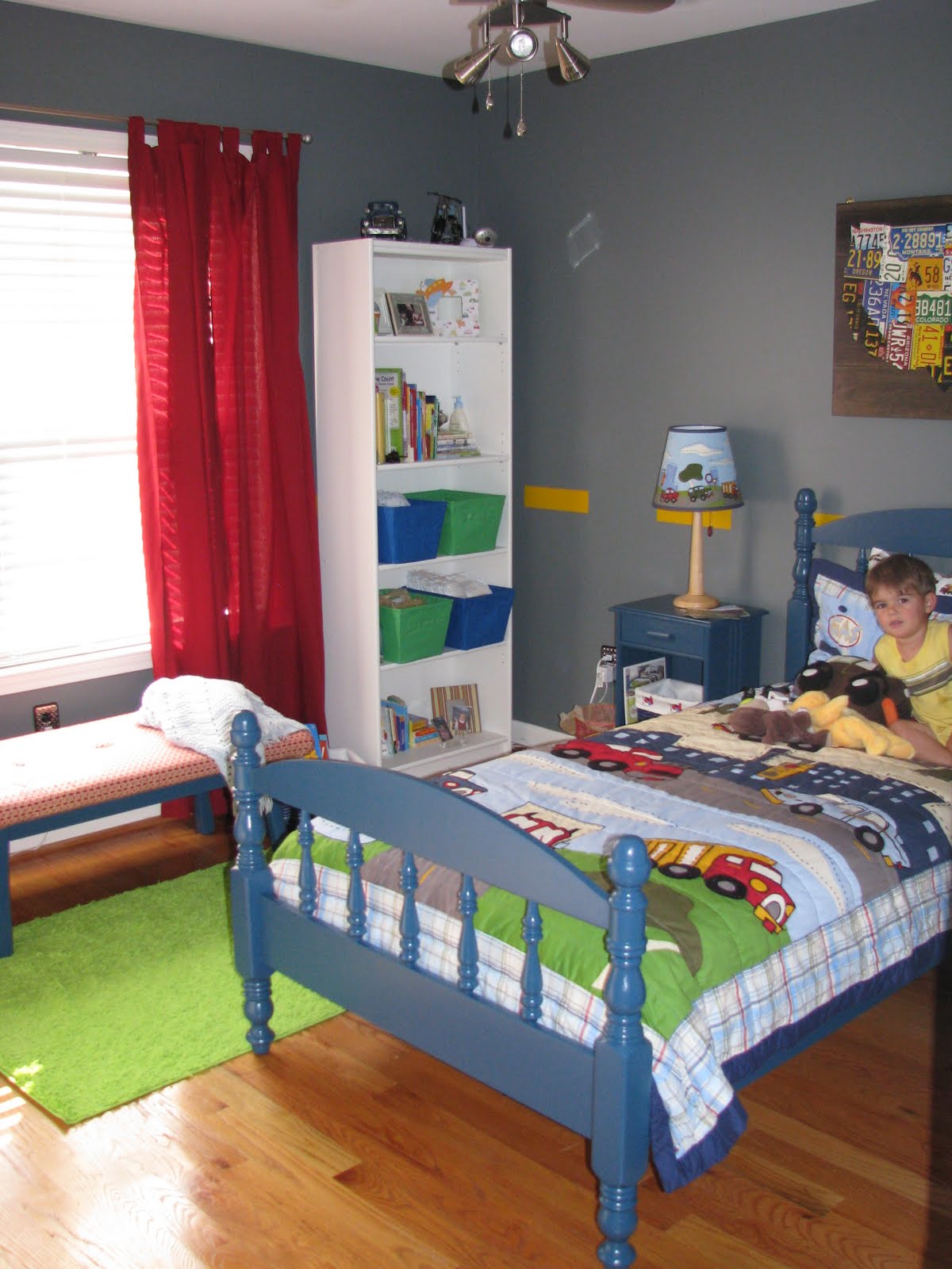 Our Little Man Nico's Big Boy Bedroom...