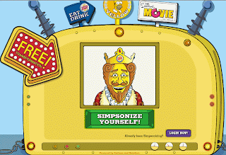 Simpsons Cartoon Me Site