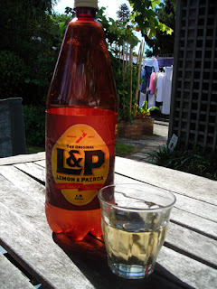 A refreshing glass of L&P