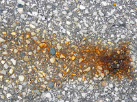 rusted sidewalk