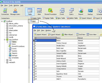How To Export Databse To Excel File