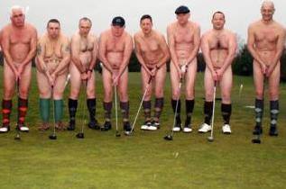 Il lato sexy del golf Nude+Golf+Calendar!