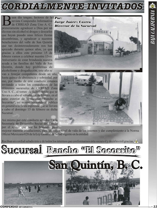 Sucursal San Quintín, B. C., Director: Jorge Juárez Castro