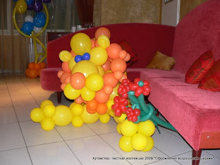 фигуры из шаров на детский праздник