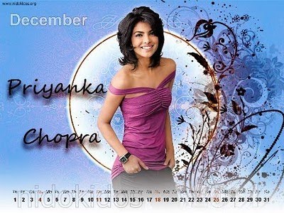 Desktop Calendar Wallpaper on New Year Priyanka Chopra Photo Desktop Calendar Wallpaper Hot Images