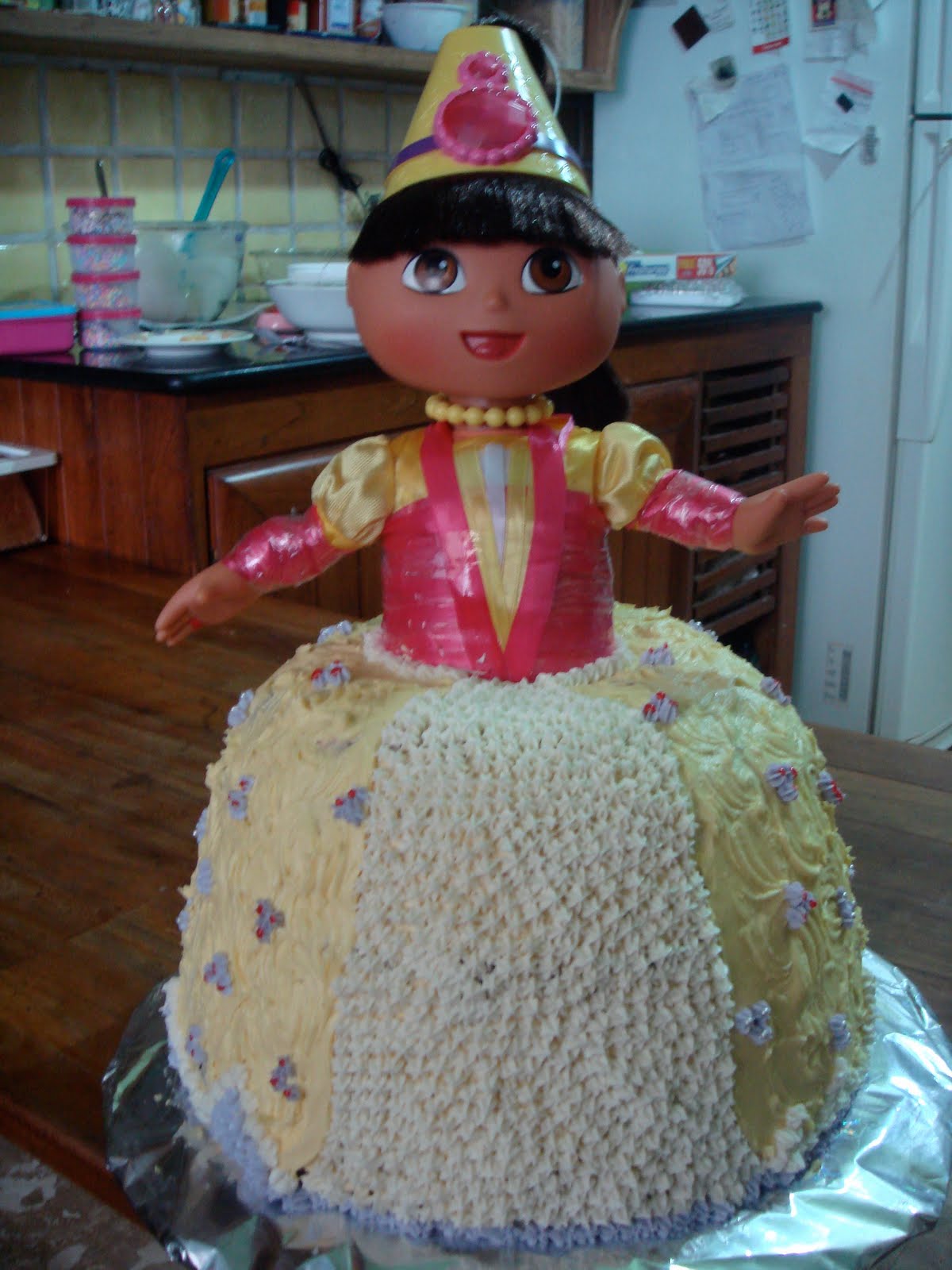 Dora Doll Cake