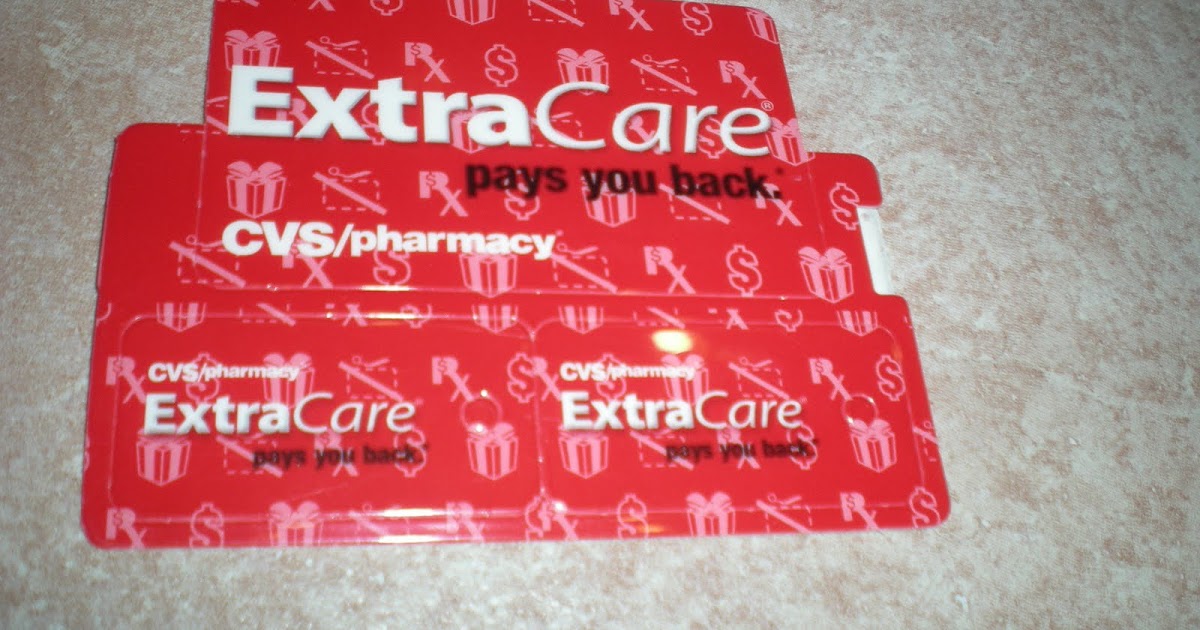 Saving Money for a Wedding CVS Extra Care Card