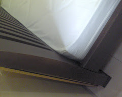 ranjang kayu mahoni, minimalist, finishing halus, lux