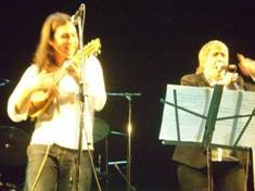 Bruno Arias con Teresa Parodi