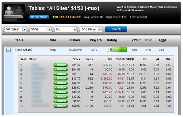 Holdem manager table finder