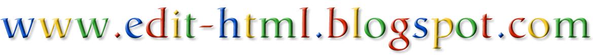 EDIT HTML