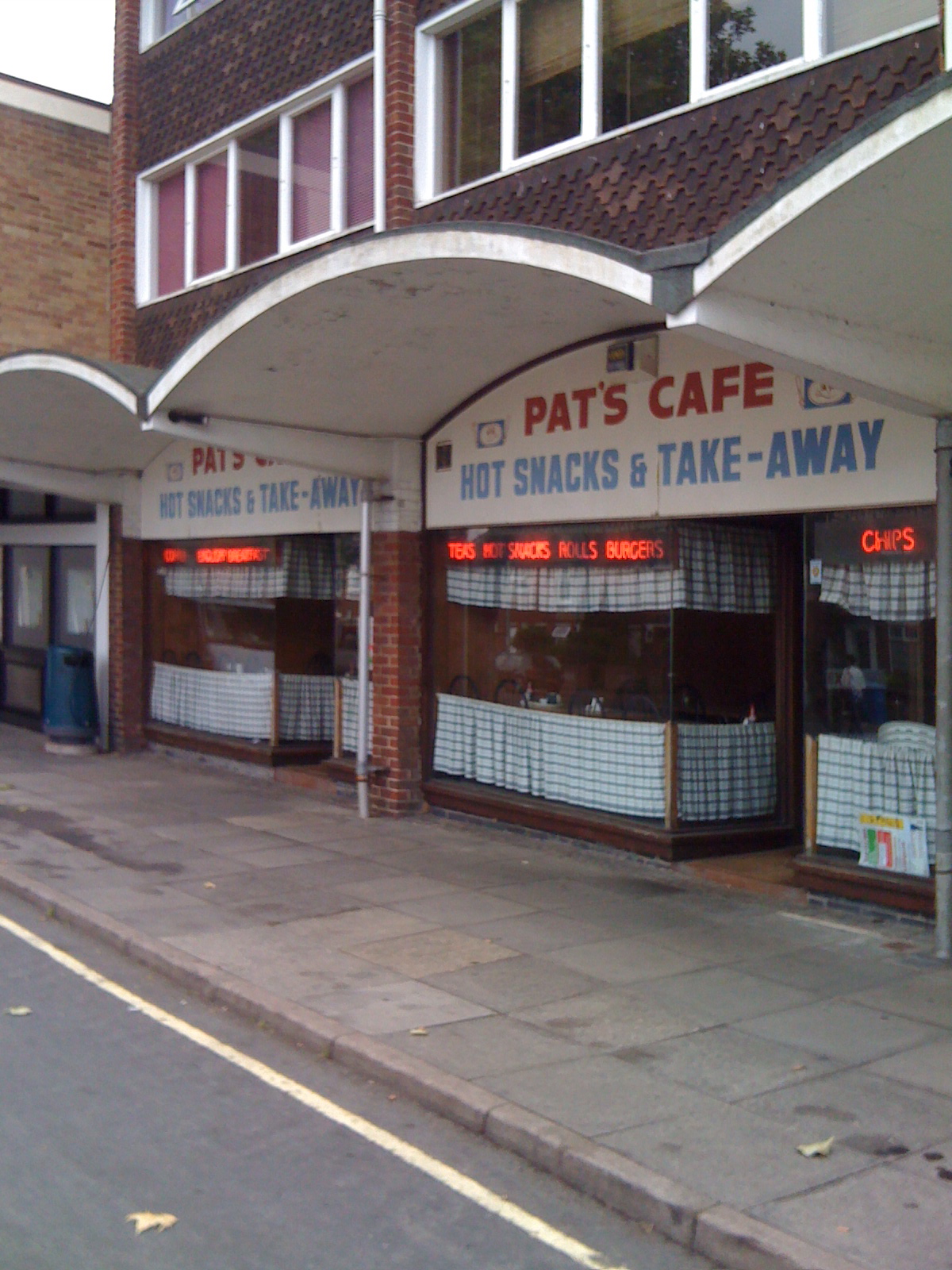 The Fry up Inspector Pat's Cafe Norwich