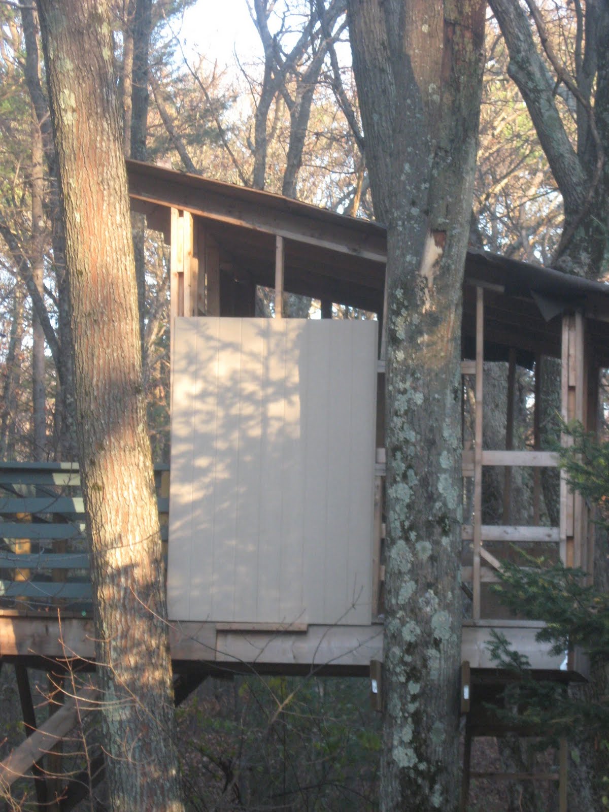 Treehouse an idea and building journal Time for the siding!