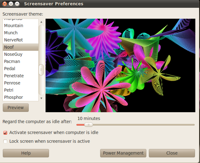 Ubuntu Explore Ubuntu How to install additional screensaver