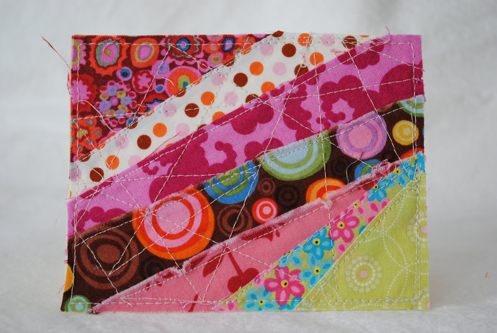 Sew Me Something Good Cardstock + fabric scraps