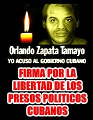 Firma por la libertad de los presos politicos cubanos