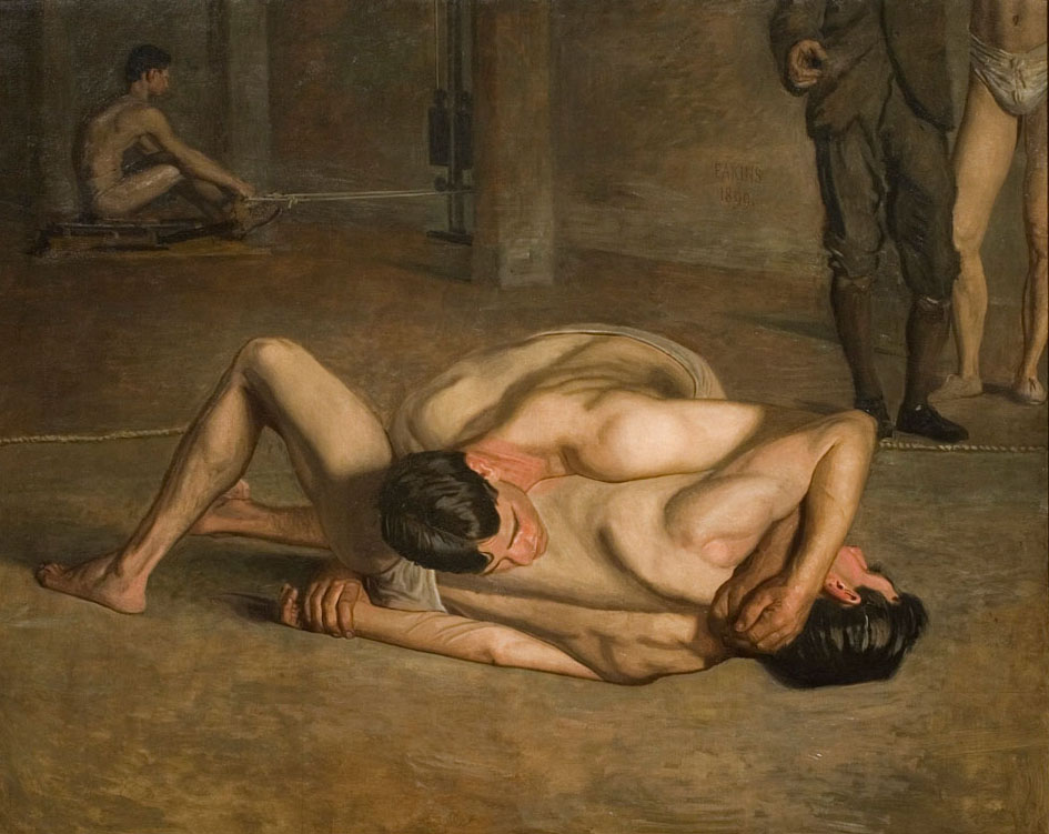 of Art are wrestling over wrestlers clip art. of Art are wrestling over