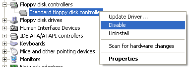 Standard Floppy Disk Controller