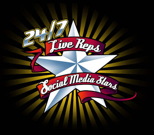 24/7 Live Reps  "Social Media Stars"
