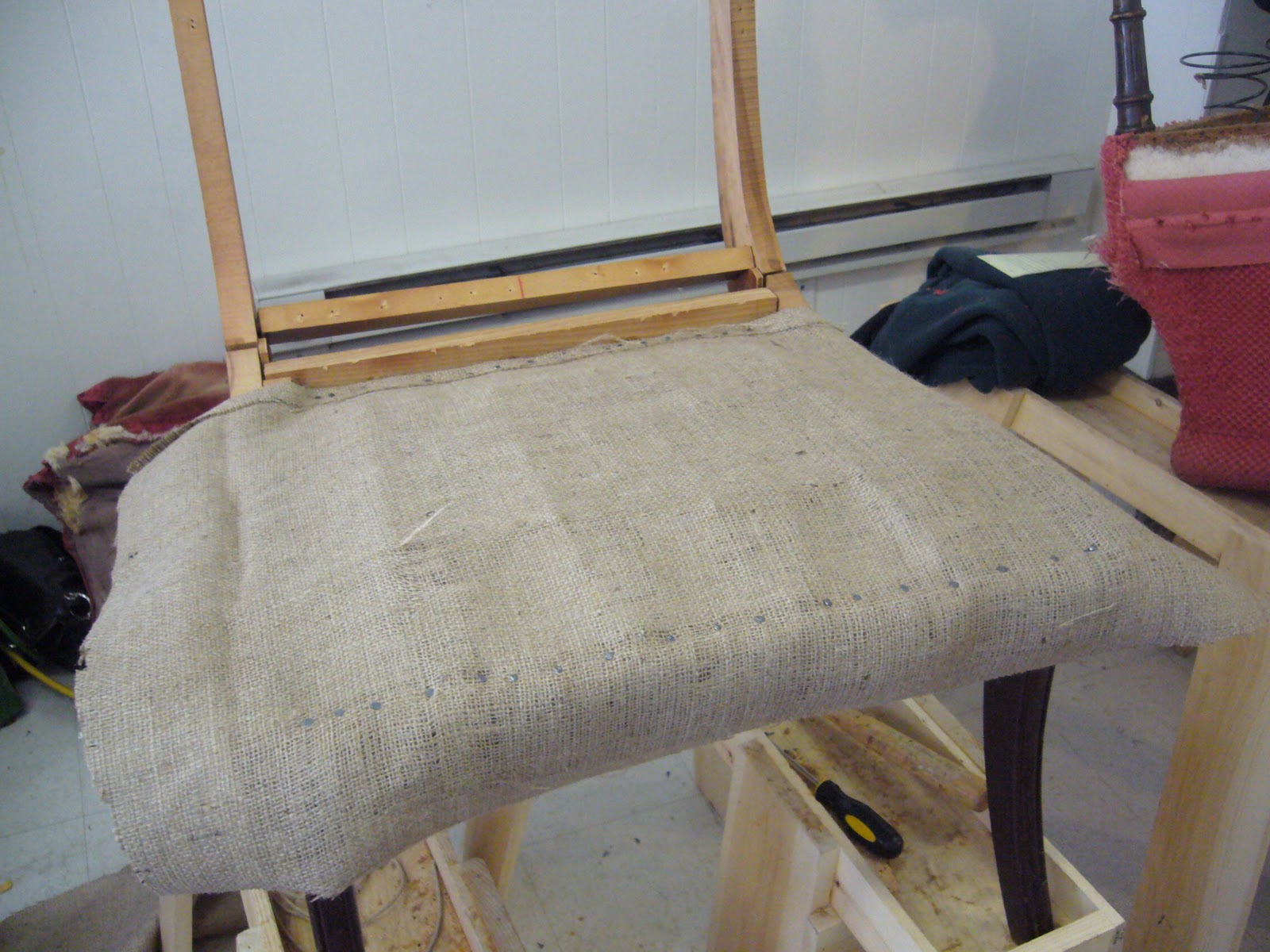 Temporary Nest Upholstery Class Week 2