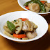 鶏と根菜の胡麻煮込み