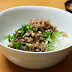 にんにくたっぷり肉味噌丼!