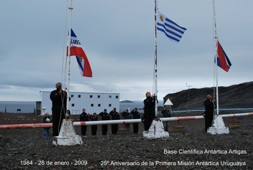 25º Aniversario del Uruguay en la Antártida