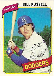 1980 Topps Baseball: #75 Bill Russell