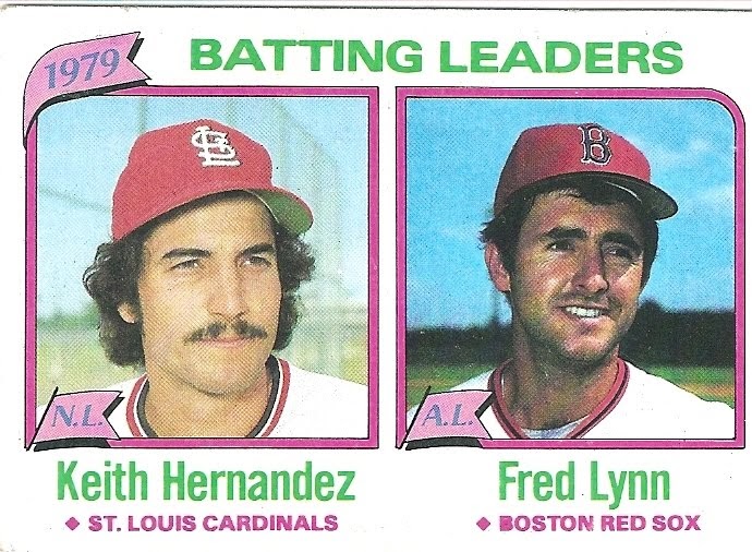 1980 Topps Baseball 201 1979 Batting Leaders