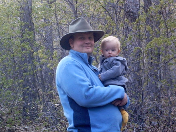 Dad and ISaac at Oak Grove