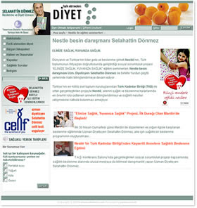 Uzman Diyetisyen Selahattin Dönmez'in Resmi Web sitesi