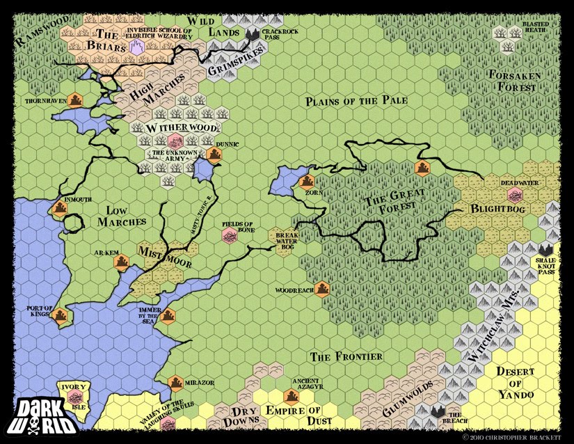 dark tower world map dark tower world map