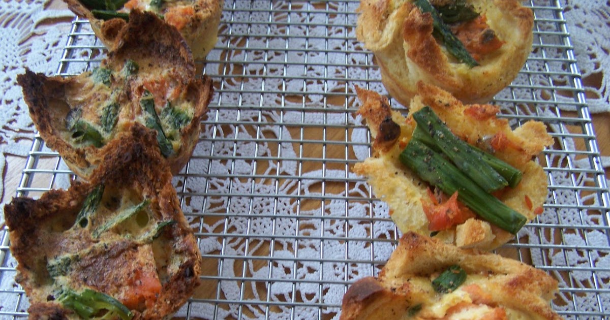 OZ TUCKER Savoury Tartlets with Bread Cases