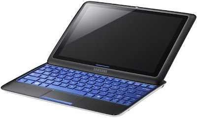 Samsung acaba de revelar su tablet PC de la serie 7 con teclado deslizante.