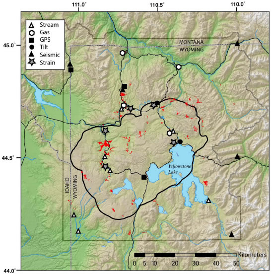 Yellowstone Volcano Destruction