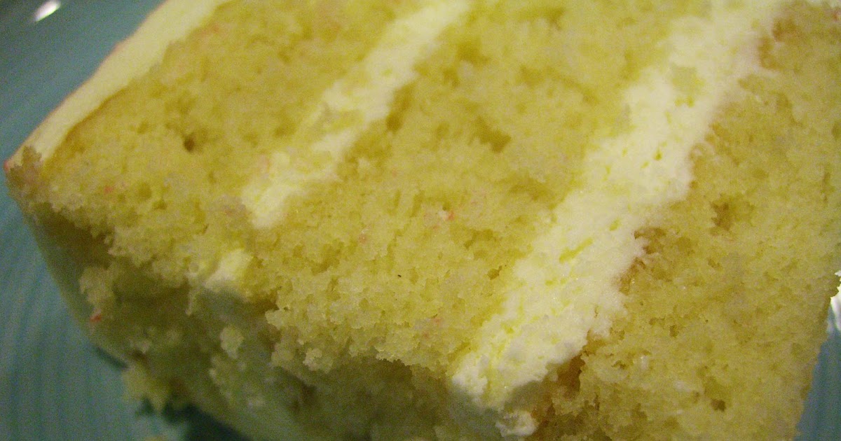 The Recipe Nest Vanilla Buttermilk Cake with Italian Meringue Buttercream