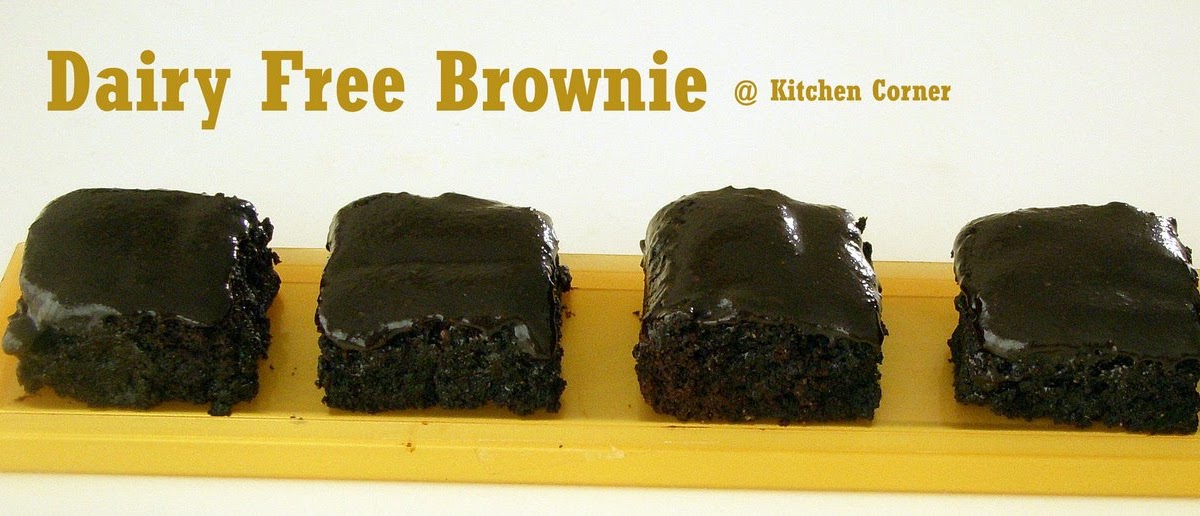 Kitchen Corner DairyFree Brownie