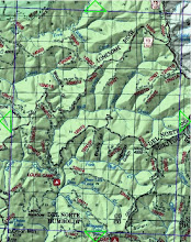 Lonesome Ridge Topo, USGS