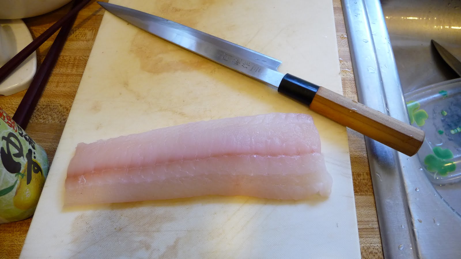 Adventures of an 18 Year Old Foodie Recipe Japanese Fluke Crudo