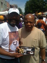 Congressman John Lewis photo with Honorable Retired CEO Nate Perkins