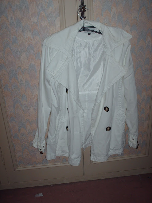 veste blanche taille s/m
