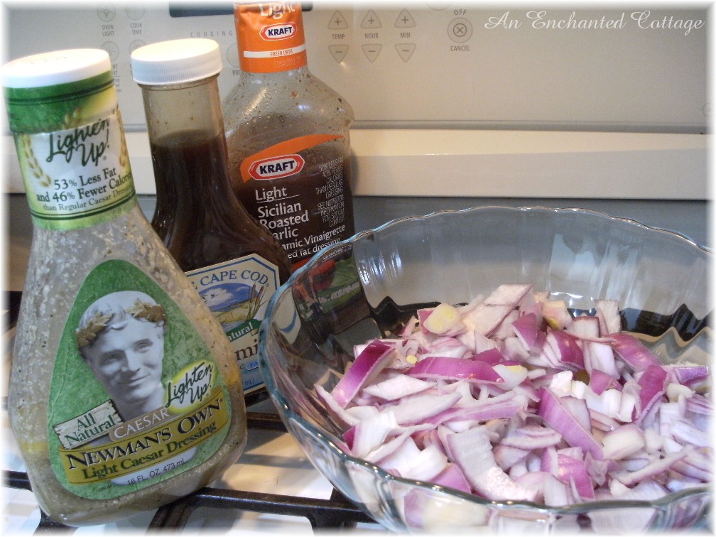 An Enchanted Cottage Orange and Onion Salad...