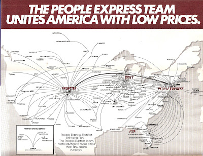people express People express tried to grow too fast, acquired one too many smaller airlines, took on too much debt, and saw its price-slashing imitated by the newly galvanized major airlines. people express People express tried to grow too fast, acquired one too many smaller airlines, took on too much debt, and saw its price-slashing imitated by the newly galvanized major airlines.