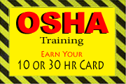 New Security Features updated for OSHA 10 and 30 Hour Training Cards