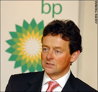 Bye Bye Mr. Hayward-Chief executive of BP