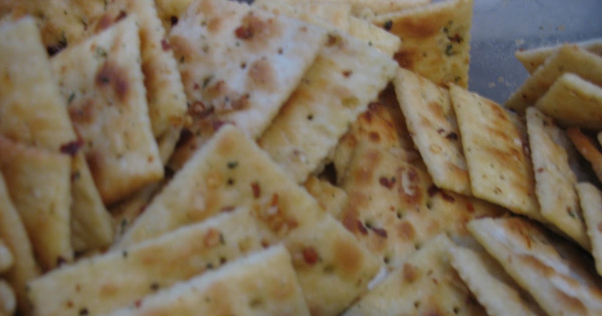 just that good Seasoned Saltines