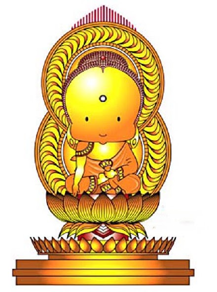 Buddhist Celebrities: Cartoon Buddha Images